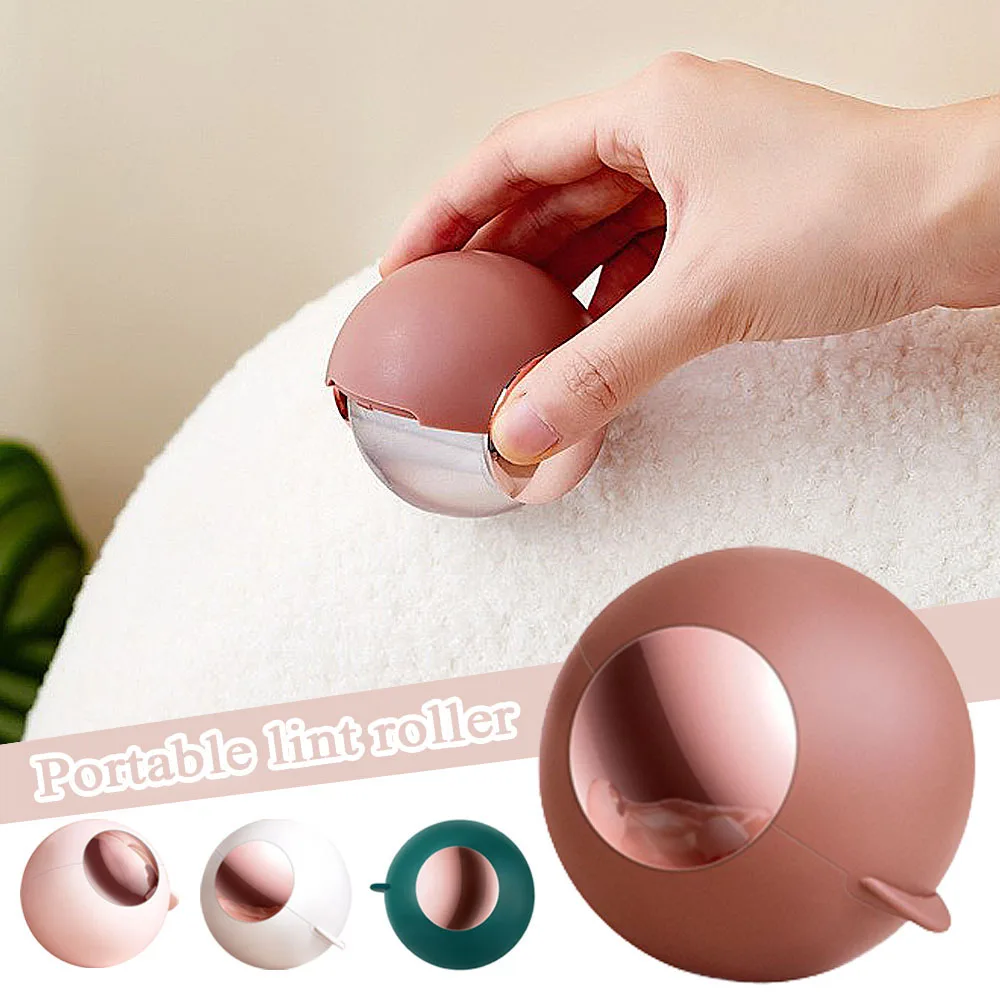 

Washable Sticky Roller Ball Lint Roller Rolling Ball Hair Remover Ball Household Items Reusable Washable Creative Portable