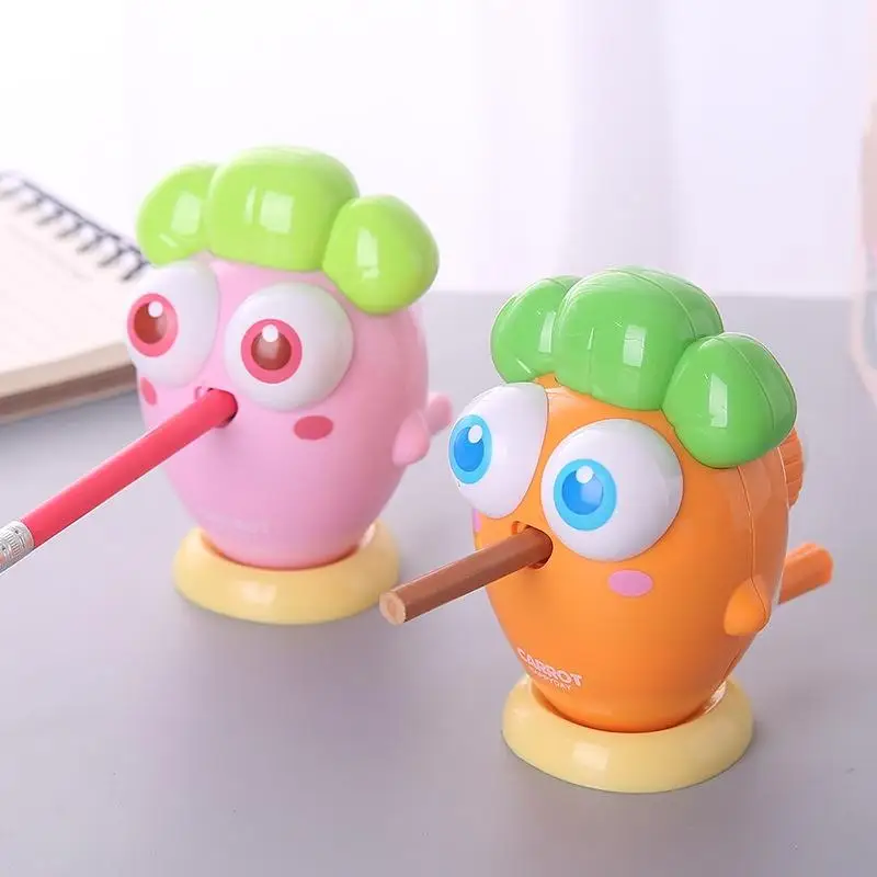 

cartoon Carrot style hand-held pencil sharpener