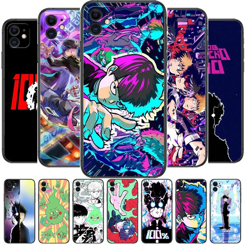 

Mob Psycho 100 Phone Cases For iphone 13 Pro Max case 12 11 Pro Max 8 PLUS 7PLUS 6S XR X XS 6 mini se mobile cell