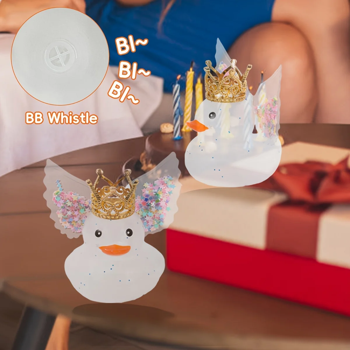 Автомобильная резиновая утка для украшения приборной панели автомобиля