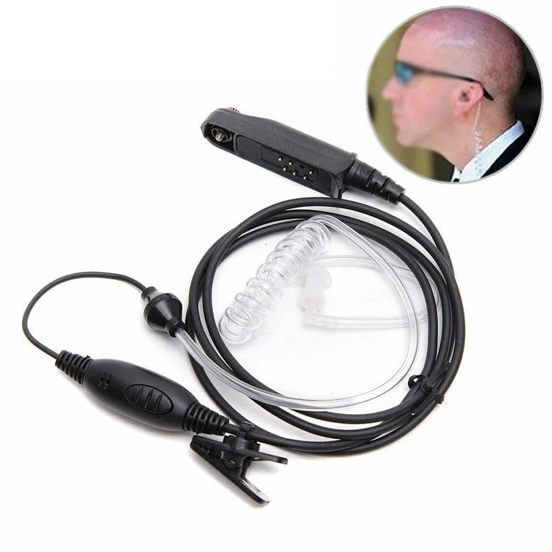 

1pc Waterproof Flexible Headset For Baofeng Two-way Radio A-58 UV-9R Accessory