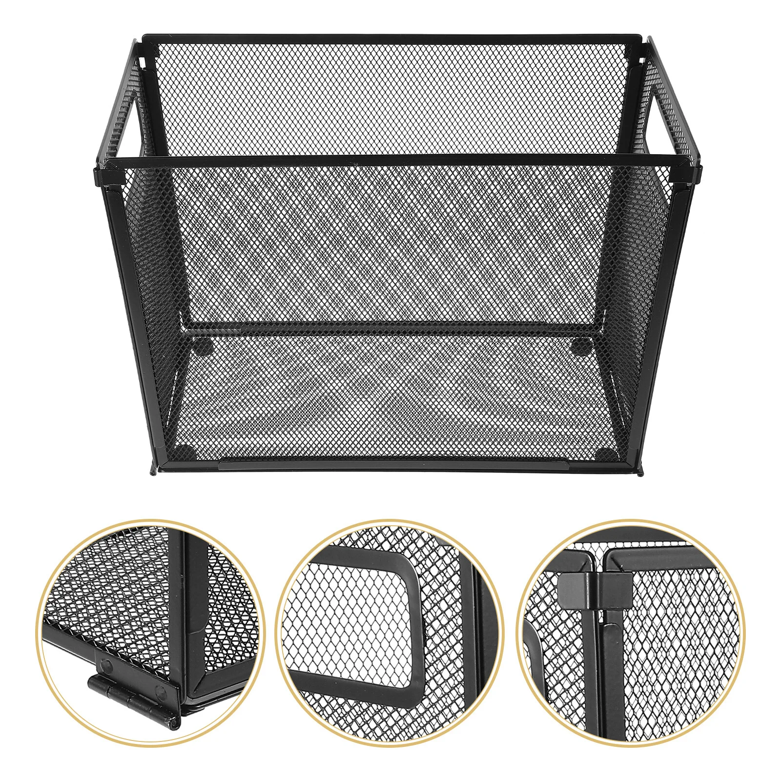 

Storage Box File Mesh Organizer Rack Simple Files Books Holders Desk Organizers