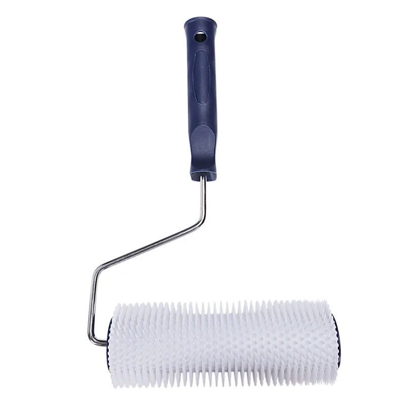 

3X 7 Inch Plastic Handle Spiked Roller