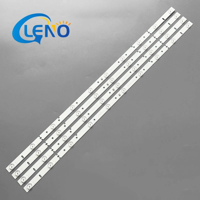 

4pcs LED Backlight strip 10Lamp for SJ.HZ.D3950502-2835CS-F 1.14.FD395001 120522000124 TH-LD395H5 V400DJ1-QS5 LDS-4077FHD