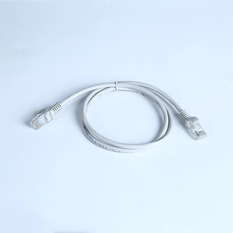 

12410 super six cat6a network cable oxygen-free copper core shielding crystal head jumper data center heartbeat