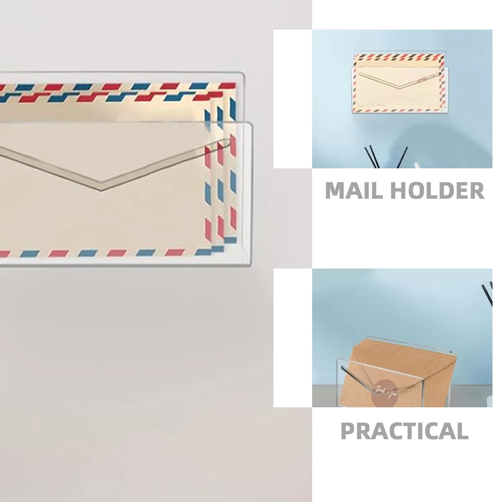 Настольная папка для открыток Офисная витрина акриловый держатель сортировщик