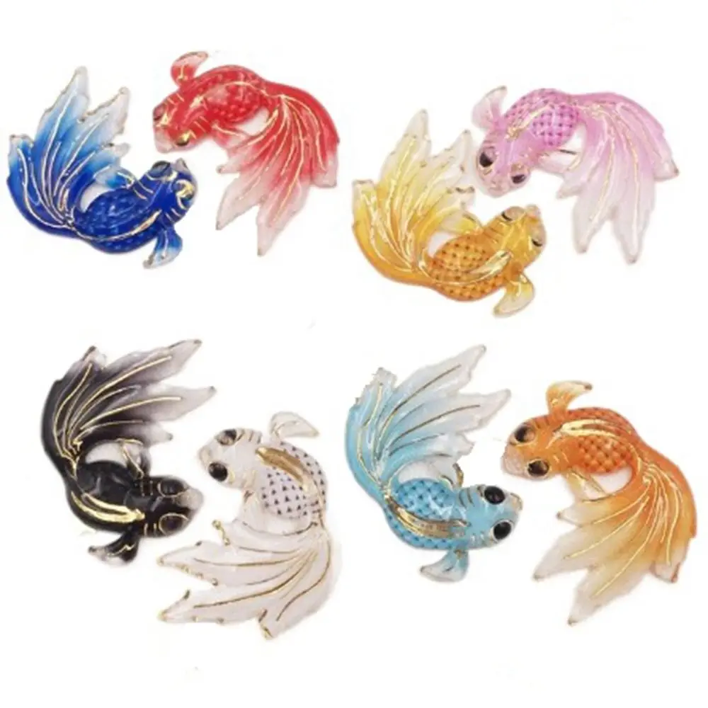 

Миниатюры золотых рыбок из смолы 8 шт.