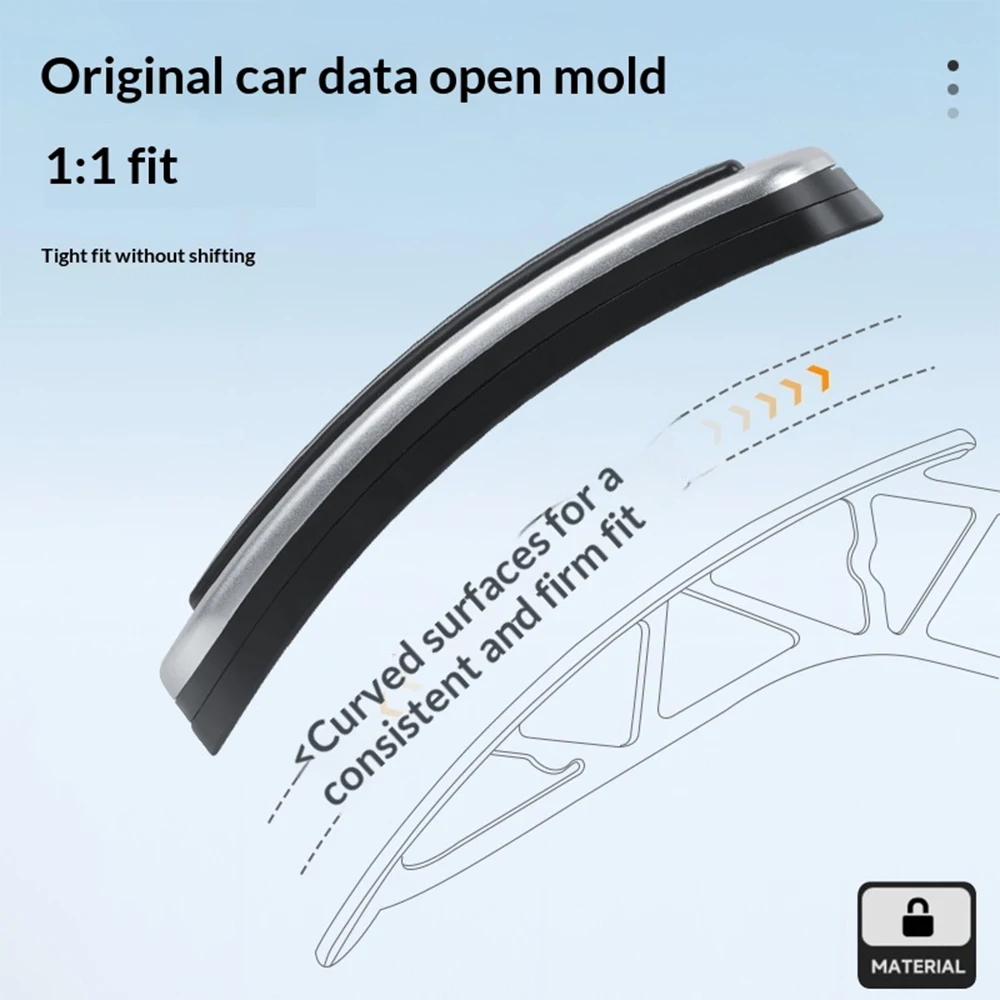 Фото Для Tesla Model YL Model Y Juniper 2025: Накладки на педали автомобиля, нескользящие, для акселератора, тормоза и упирательной площадки, алюминиевые коврики, автомобильные аксессуары. №5