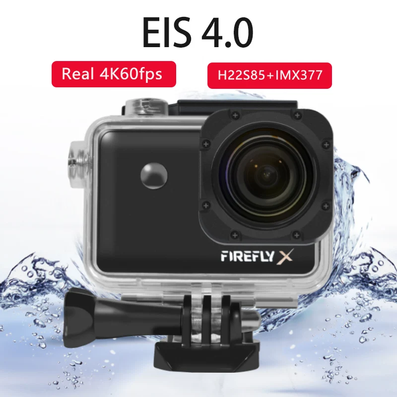 

hawkeye firefly x Factory Direct Sale Sport Mini Action Camera 4k60fps Waterproof 4k Action Sports Camera gyro eis imx377 h22s85