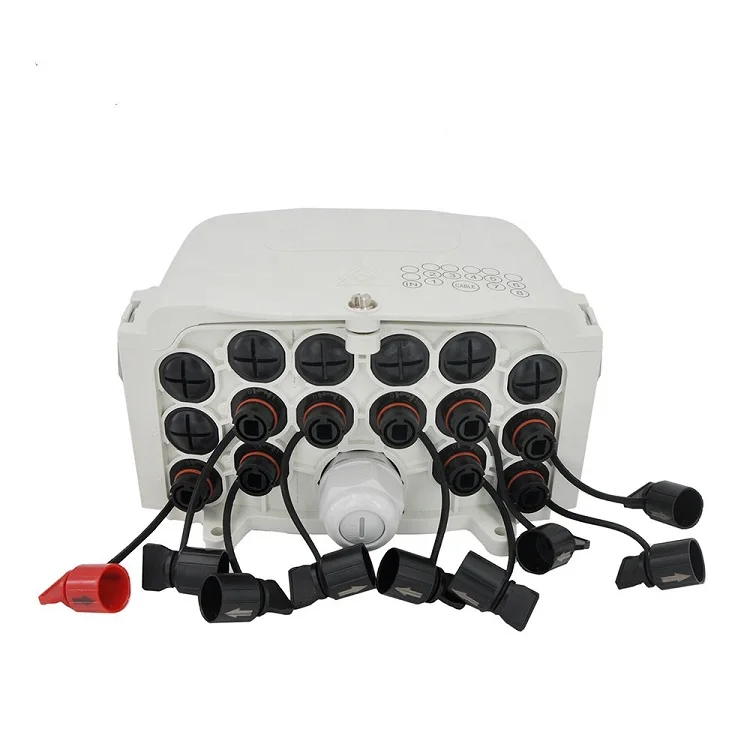 

FTTH 16 way Optical Pole Mount Box CTO outdoor IP66 Fiber Distribution Box