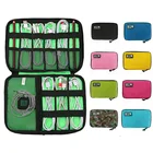 Органайзер для кабелей, сумка для хранения, дорожные электронные аксессуары, чехол для гаджета, кабеля, чехол, зарядное устройство USB, держатель для внешнего аккумулятора, сумка для цифрового набора