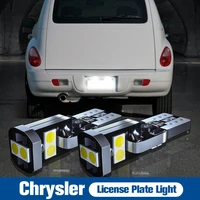 2x led license plate light lamp 2825 w5w t10 2825 canbus error free for chrysler 300c 2004 2012 300m pt cruiser sebring voyager