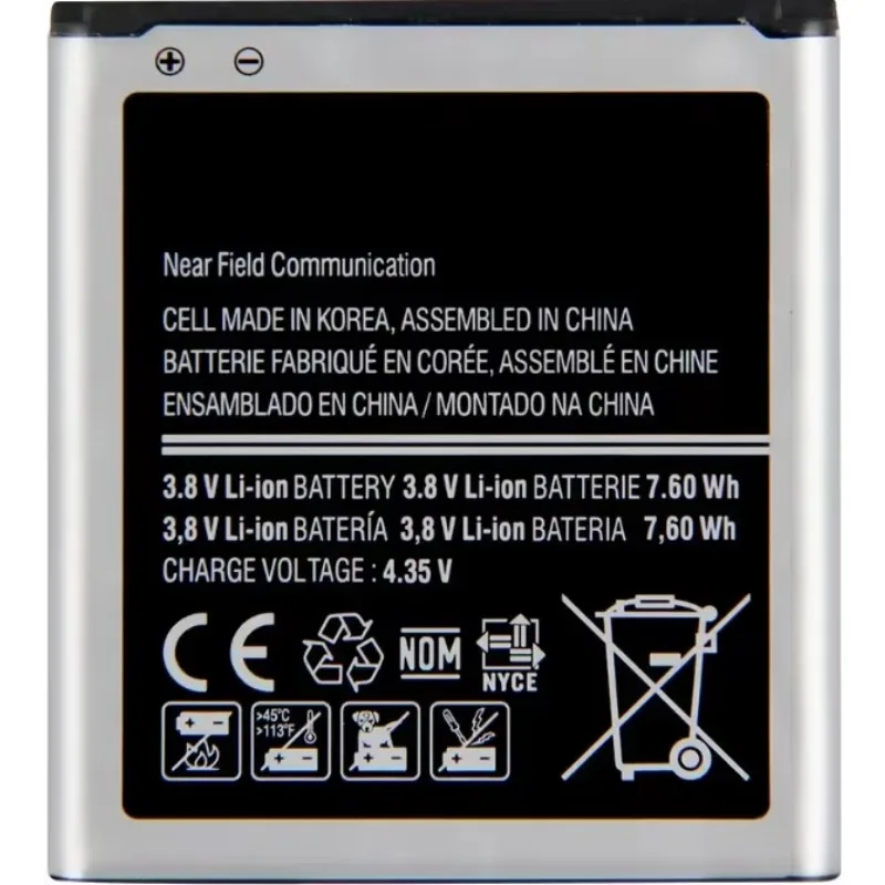 Для аккумулятора мобильного телефона SM-G355HDS Core 2 EB-BG355BBE