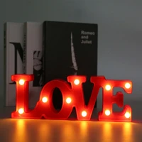 valentines day decor for girlfriend red battery wedding decoration diy led love light gift san valentin 2022 party decoration