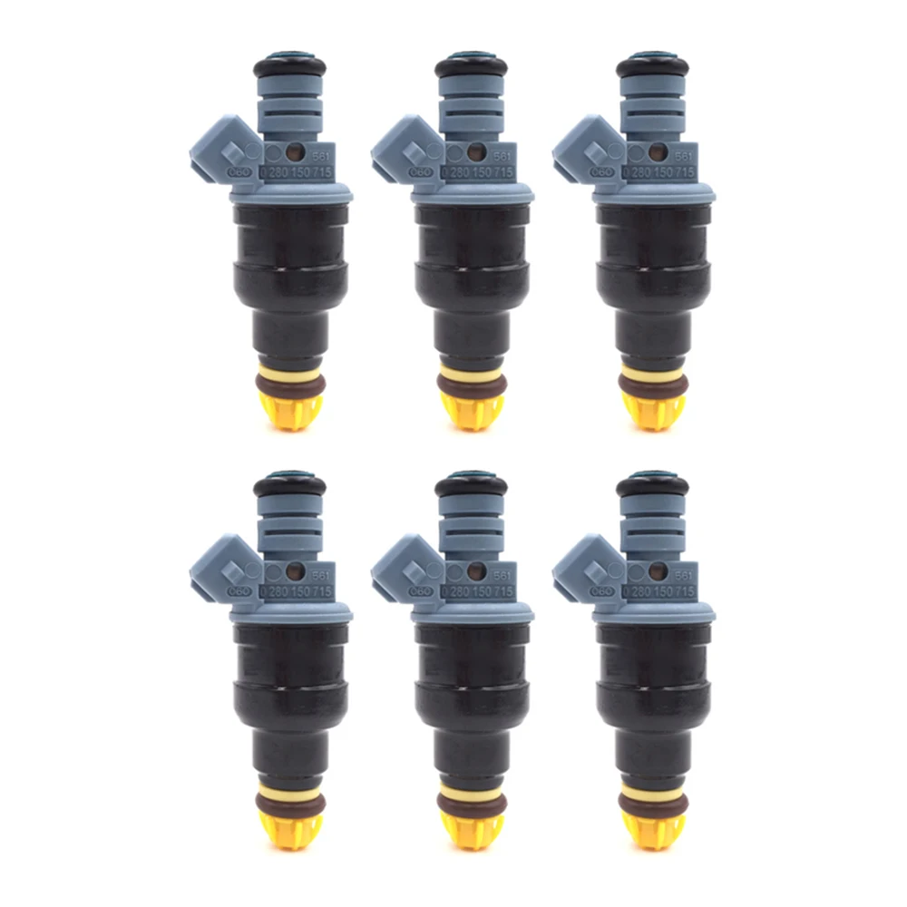 6шт 0280150715 Топливные форсунки для Ford Mustang Ranger Taurus BroncoII F-150 F-250 F-350 Mercury Cougar LS Sable Merkur