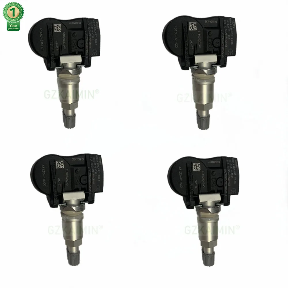 43130-61M00 4313061M00 TPMS датчик давления в шинах комплект (4) Для Suzuki Свифт Vitara