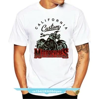 california custom motorcycles t shirt hot rod vintage motorbike club garage 150 men t shirt