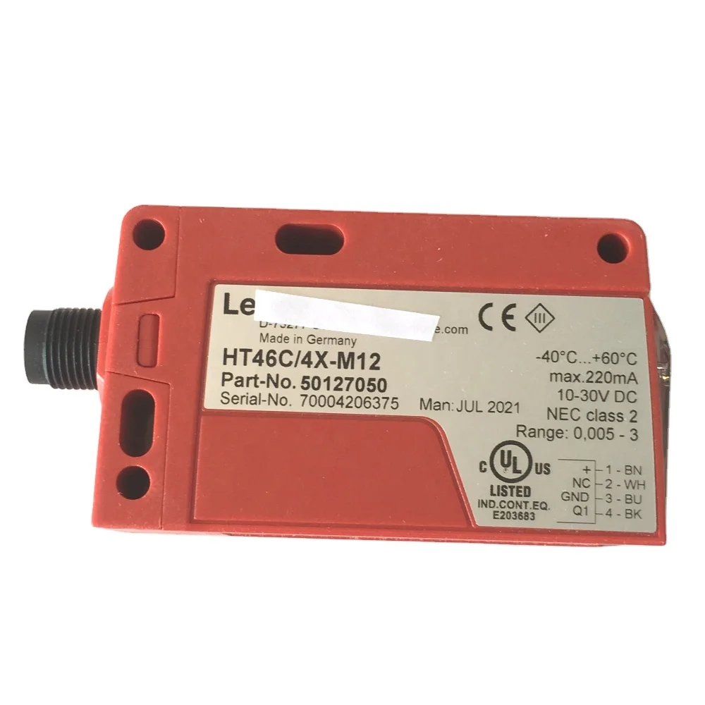 Новое поступление оригинальный M12 4pin 50136237 HT3CL1/2N-M8 pnp Диффузный датчик с датчиками
