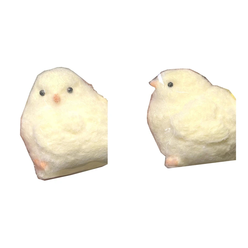 Игрушки Keai ручной работы царапины и потирание маленькая желтая курица