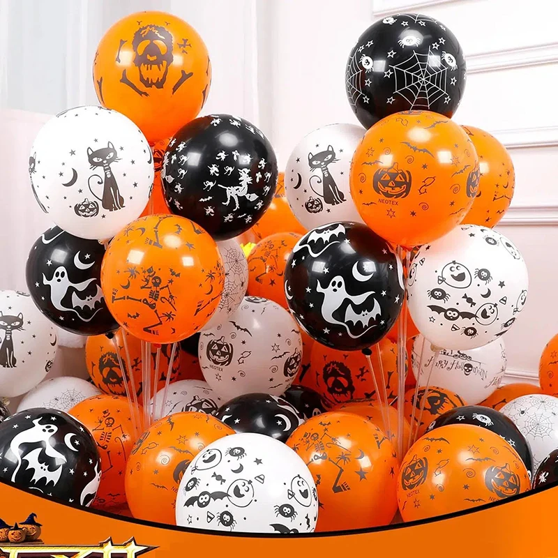 

10 шт., разноцветные латексные воздушные шары