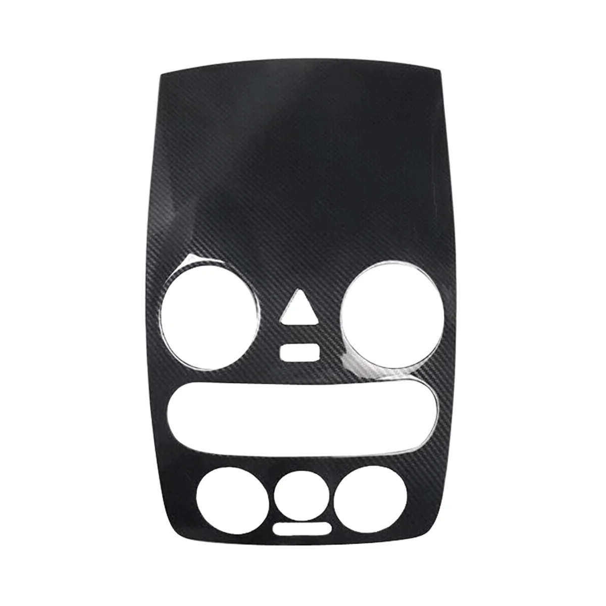 Стильная Автомобильная центральная консоль из углеродного волокна панель