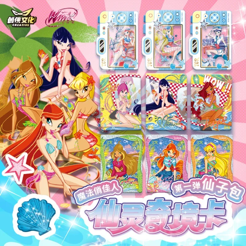 Натуральная карта Winx Club волшебная сумка сказочная карты Fairy Wonderland Bloom Stella Flora
