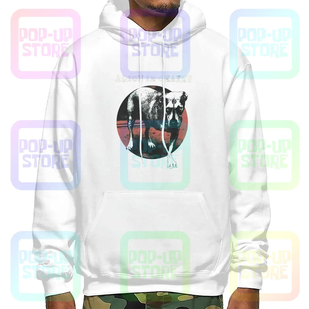 Толстовка с капюшоном Alice In цепей тремя ногами свитшоты популярная винтажная в