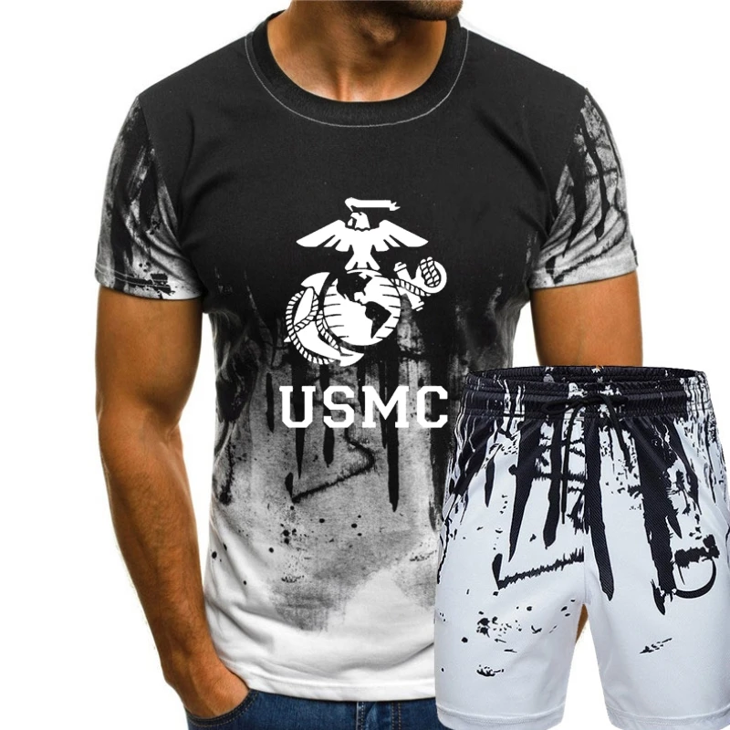 

Футболка корпуса морской пехоты-Морская рубашка-Военная Рубашка-Морская жизнь-USMC-Semper Fi-военная-морской логотип-подарок для моря