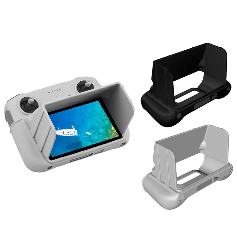 

Silicone Case Sleeve ScratchProof Protection Shell Cover With Hood For Dji Mini 3 / Mini 3 Pro RC Remote Control Accessories