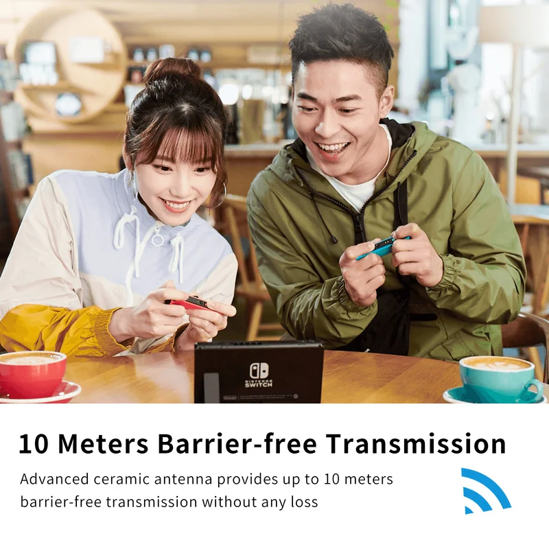 Wireless 5.0 Bluetooth-compatible Adapter USB Transmitter VF Receiver for Nintend Switch PS4 PS5 PC Audio Adapter Converter images - 6