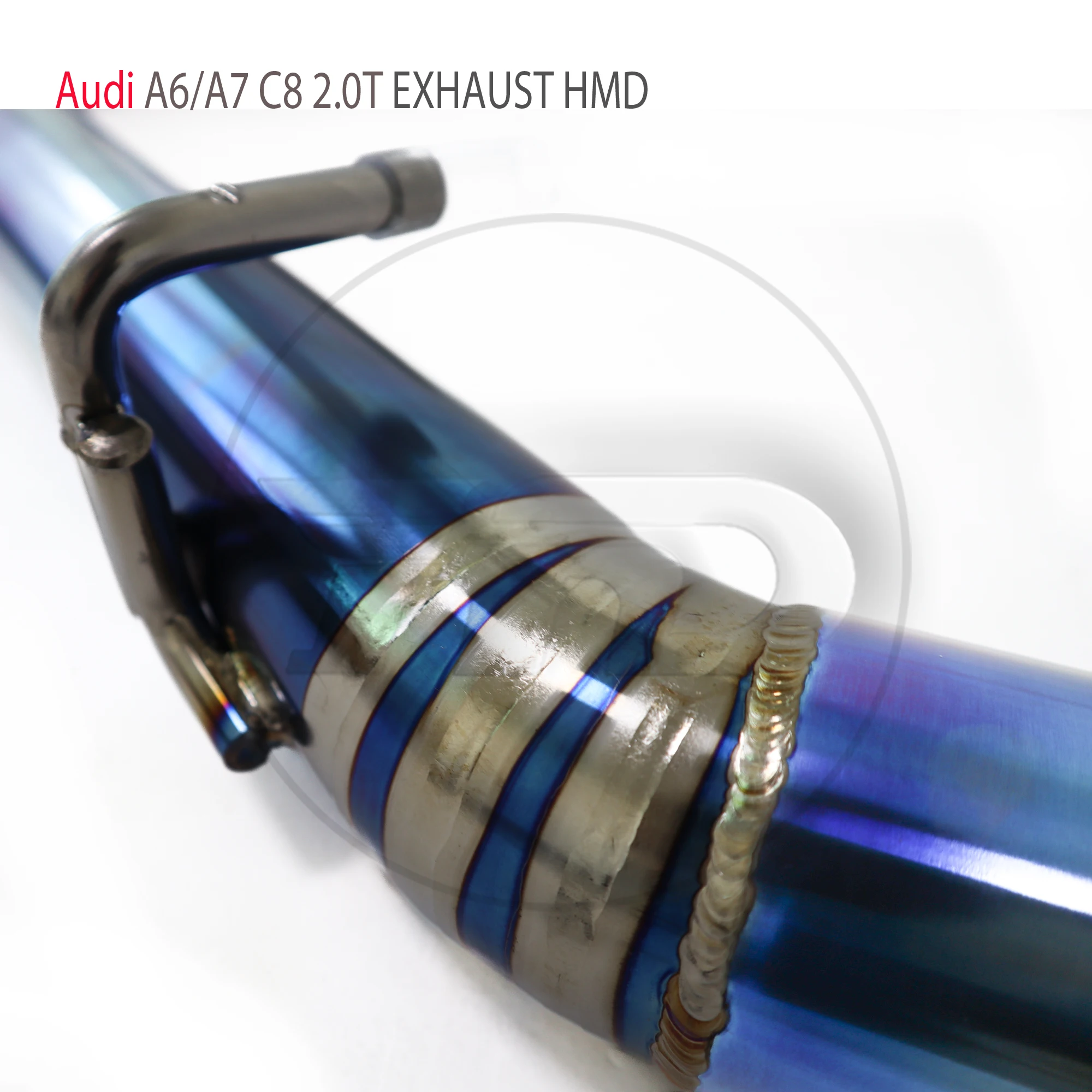 Выхлопные системы из титанового сплава HMD Performance Catback для Audi A6 A7 C8 2 0T глушитель