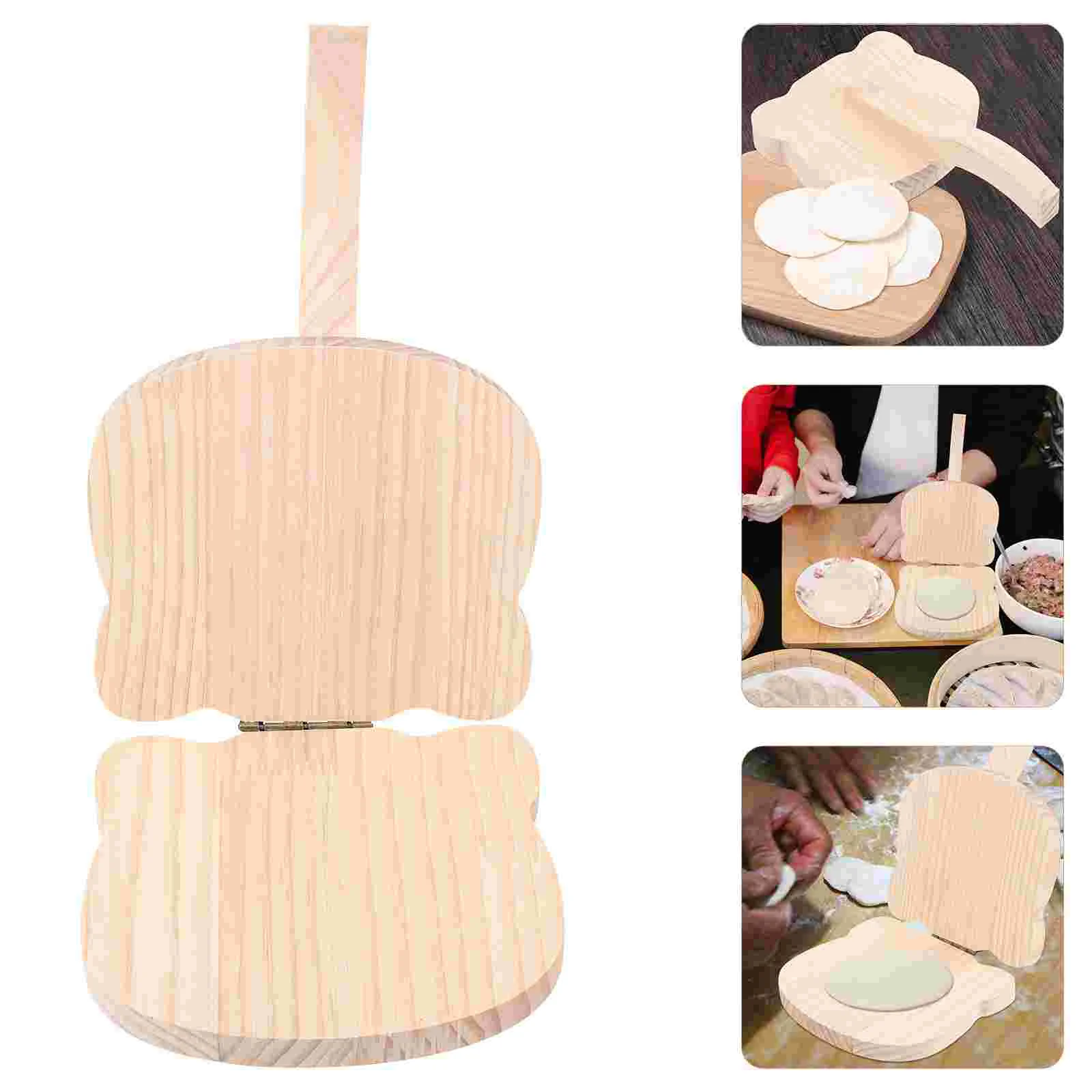 

Press Tortilla Maker Presser Dough Dumpling Corn Wooden Manual Pasta Empanada Potstickers Tool Skin Roller Pastry Grill Ravioli
