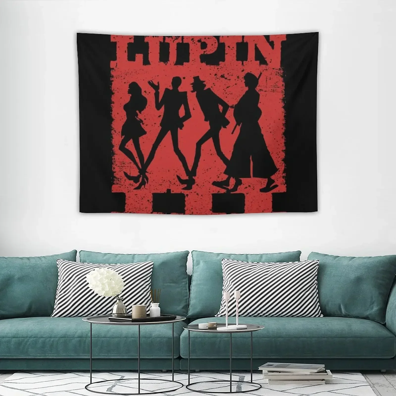 Гобелен Lupin III декор для спальни эстетическое украшение гобелен