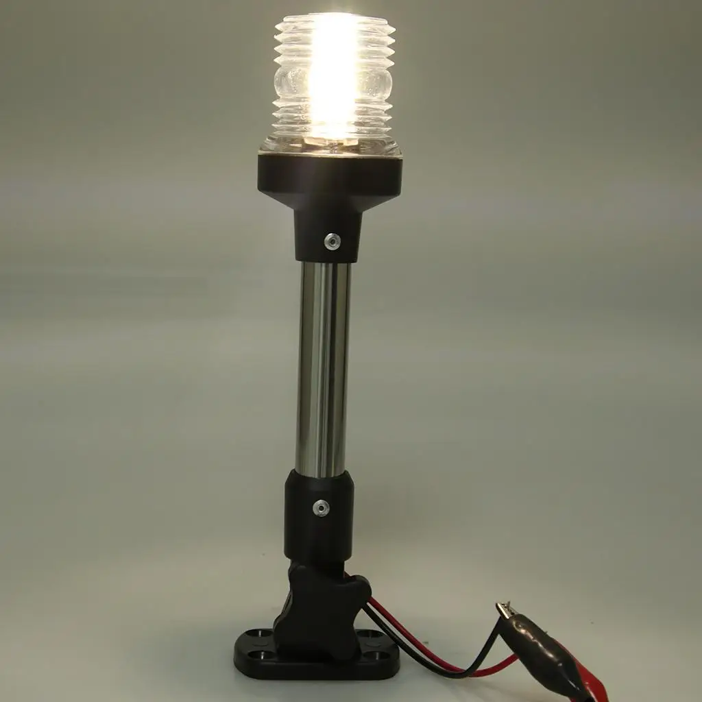 

12/24V 2.5W 10'' Boat Anchor Stern Masthead All Around Pole Light