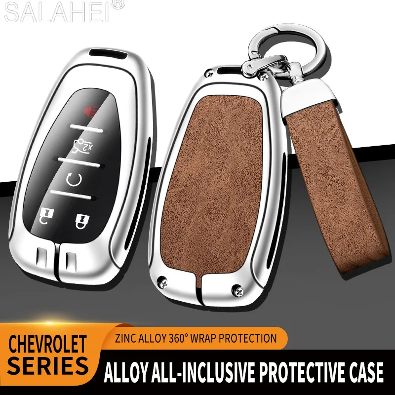 

Car Key Case Cover Shell For Chevrolet Chevy Malibu Camaro Cruze Traverse Spark Sonic Encore Trax Volt Bolt Equinox Accessories