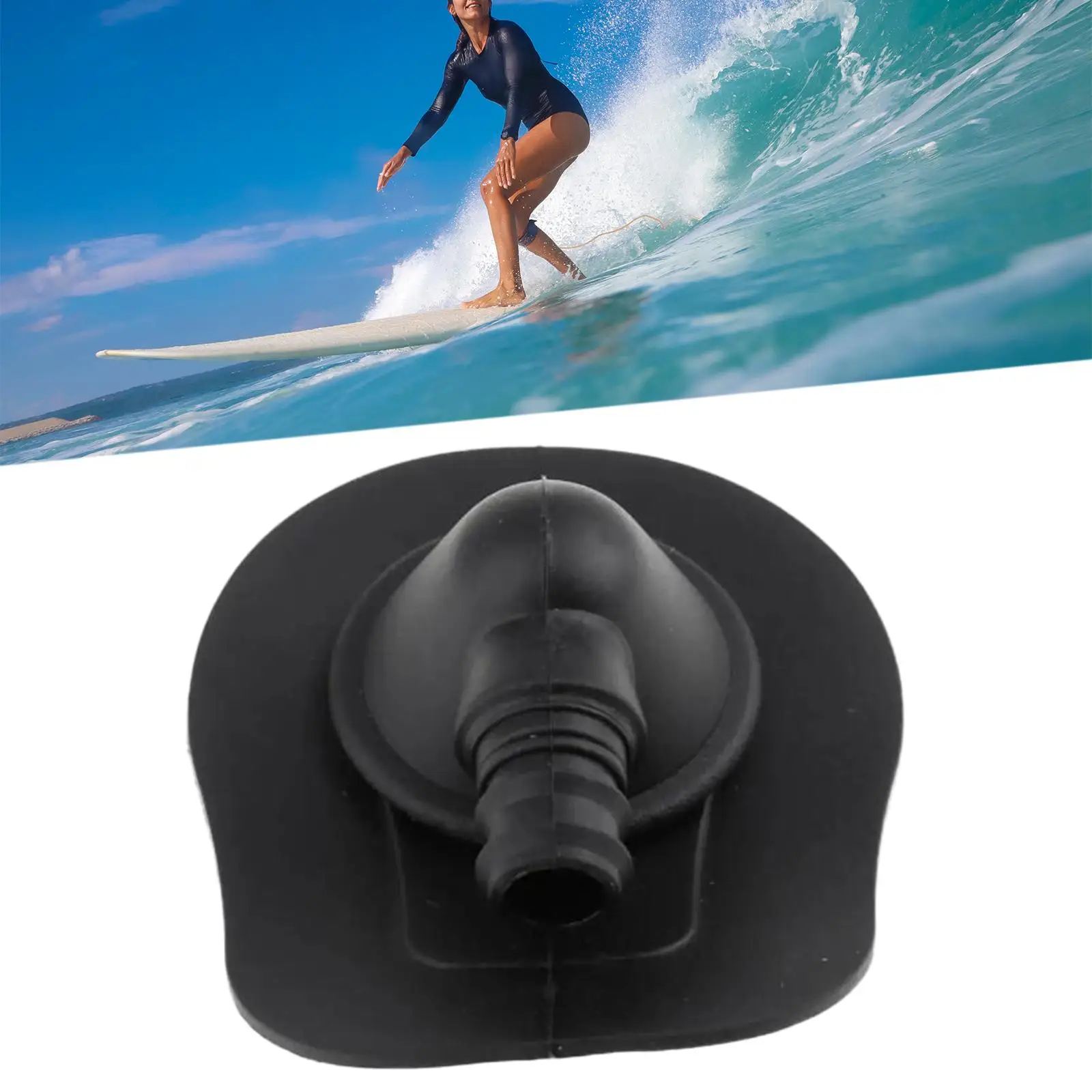 Клапан Пузырькового пузыря для воздушного змея серфинга черное универсальное