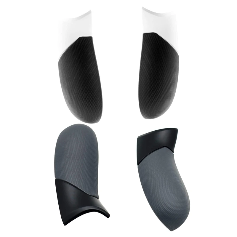 

Soft Press Rubberized Right Left Side Rails Replacement Rear Handle Grips Back Panels For One Elite Controller