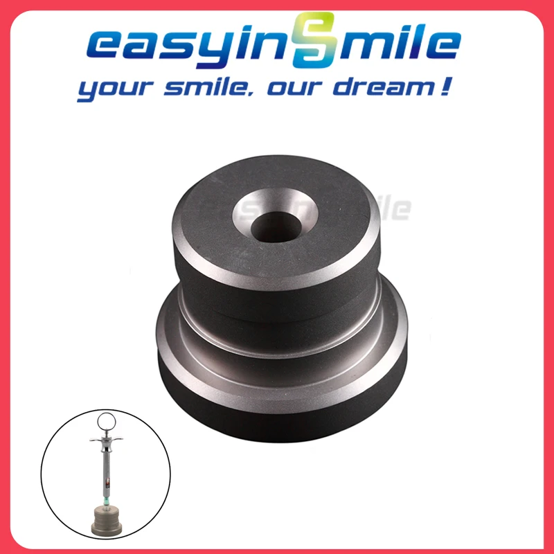 

EASYINSMILE Dental Syringe Holder/Organizer Stainless Steel Needle Base Station 5*5*3.8CM