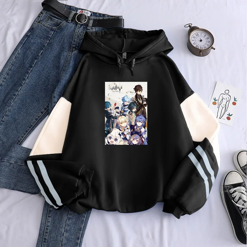 

Japanese Anime Manga Kawaii Hunter X Hunter Hoodies Men/Women Short Sleeve Sweatshirt Killua Zoldyck Hoddie For Teens