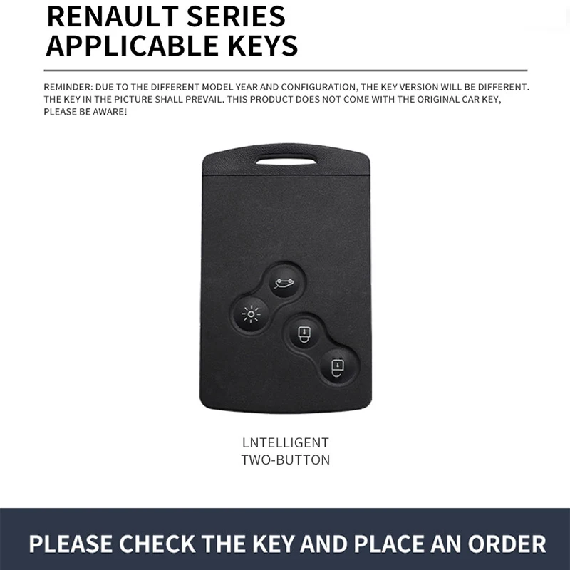 Фото Чехол для автомобильного ключа из ТПУ для Renault Megane 2 3 Clio Scenic Duster Kaptur Captur Logan Laguna Zoe Koleos Danilo Nema Fluence №2