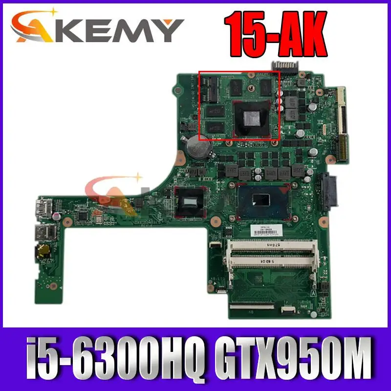 

Материнская плата DAX1PDMB8E0 i5-6300HQ ЦП GTX950M для ноутбука HP PAVILION 15-AK DAX1PDMB8E0 протестированная материнская плата 100%
