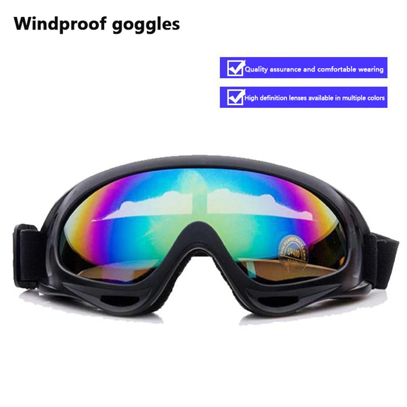 

X400 ветровое стекло для езды по бездорожью пылезащитные очки для езды на мотоцикле Спортивное тактическое ветровое стекло Защита от брызг