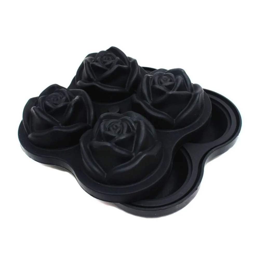 

Ледяные конфеты, торты, искусственные силиконовые ледяные кубики, форма, легко снимаемая, форма розы, ледяной кубик