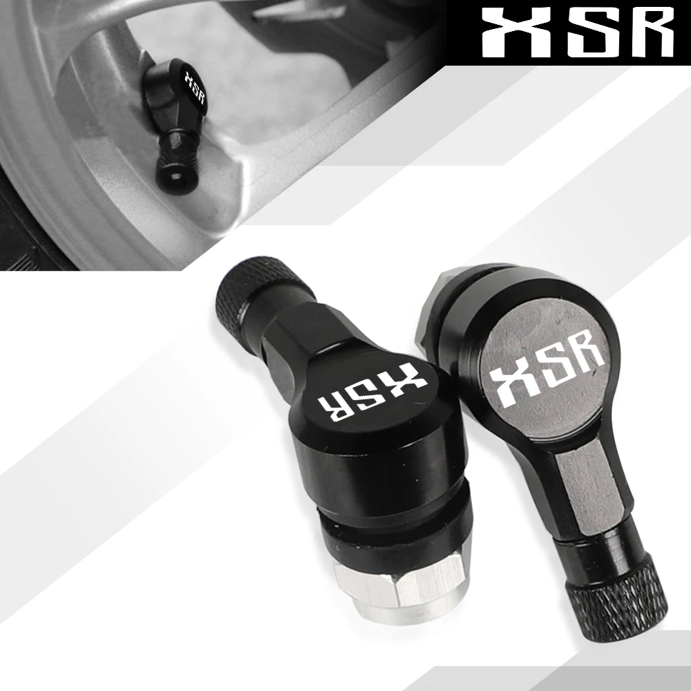 

New With Logo XSR For YAMAHA XSR700 XSR 700 XSR900 XSR 900 XSR125 155 Motorcycle Wheel Tire CNC Valve Airtight Covers Stem Caps