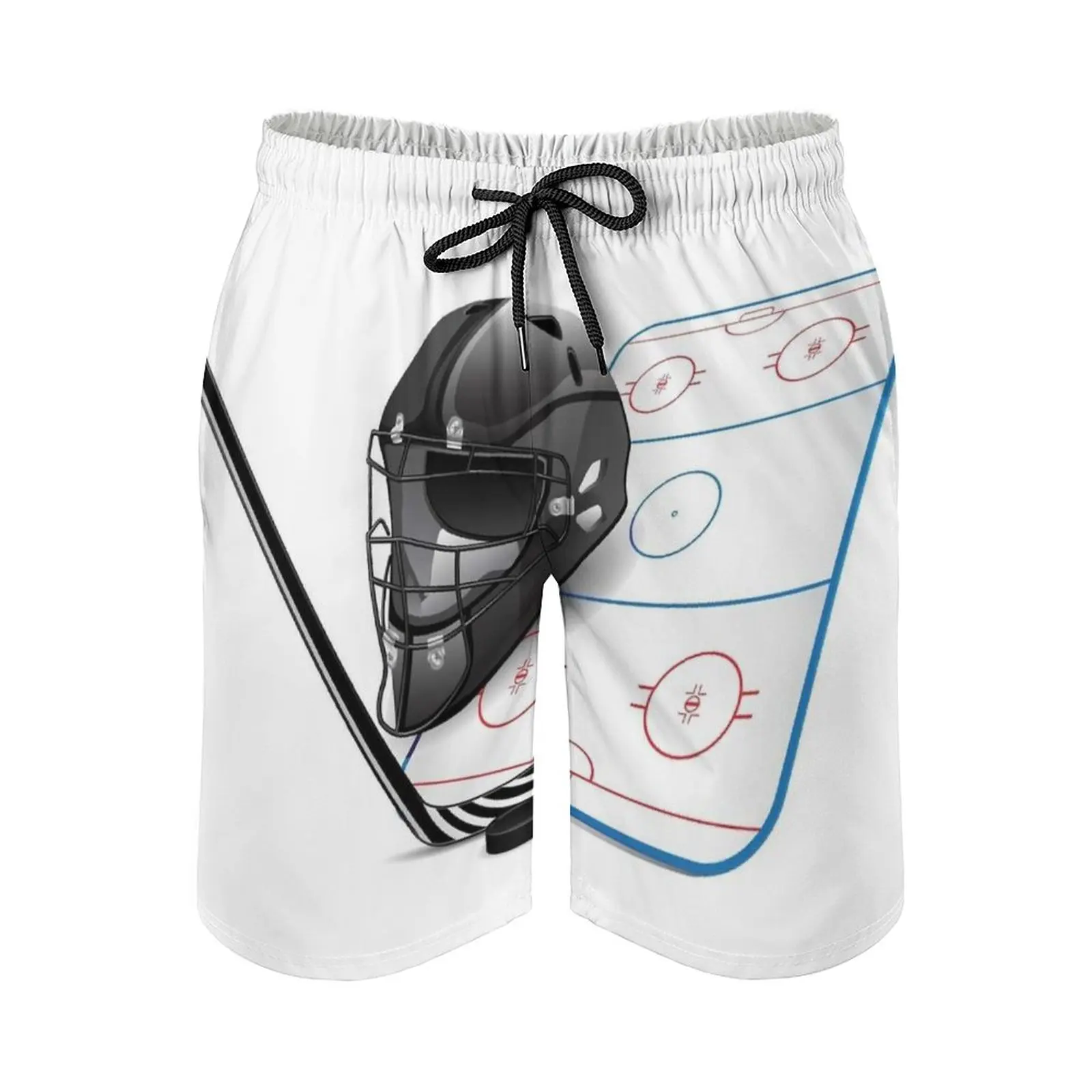 

Ice Hockey Sports Equipment Surfing Beach Shorts Men'S Boardshorts Patchwork Surf Swim Short Pants Ice Hockey Sports Equipment