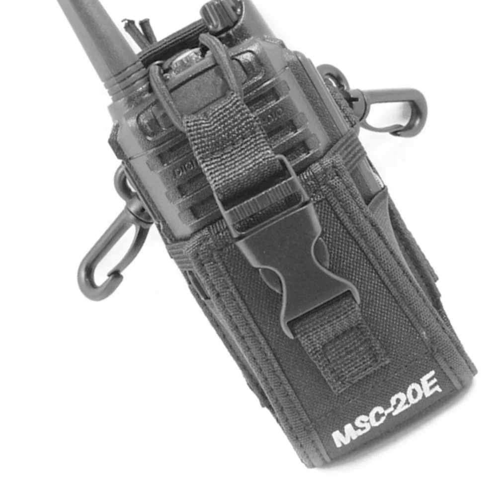 Нейлоновая сумка чехол для рации 60*50*150 мм черный BAOFENG UV-5R/Kenwood ремня охотничья