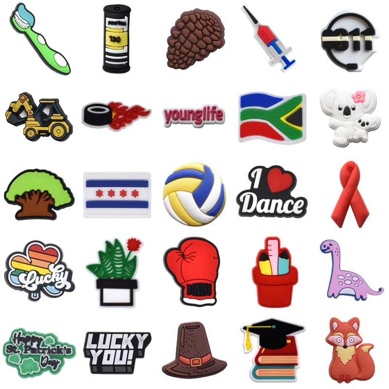 

Shoes Accessories Boy Kids Women Charm Girl Packs Para Pins Gifts Decorations for Croc Shoe Charms Wholesale Bulk Set Jeans Men