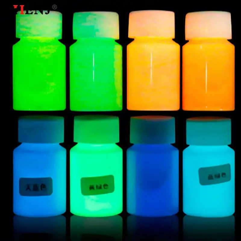

15g/Bottle Glow In The Dark Liquid Luminous Pigment Non-Toxic For Paint Nails Resin Makeup Luminous Painting Supplies