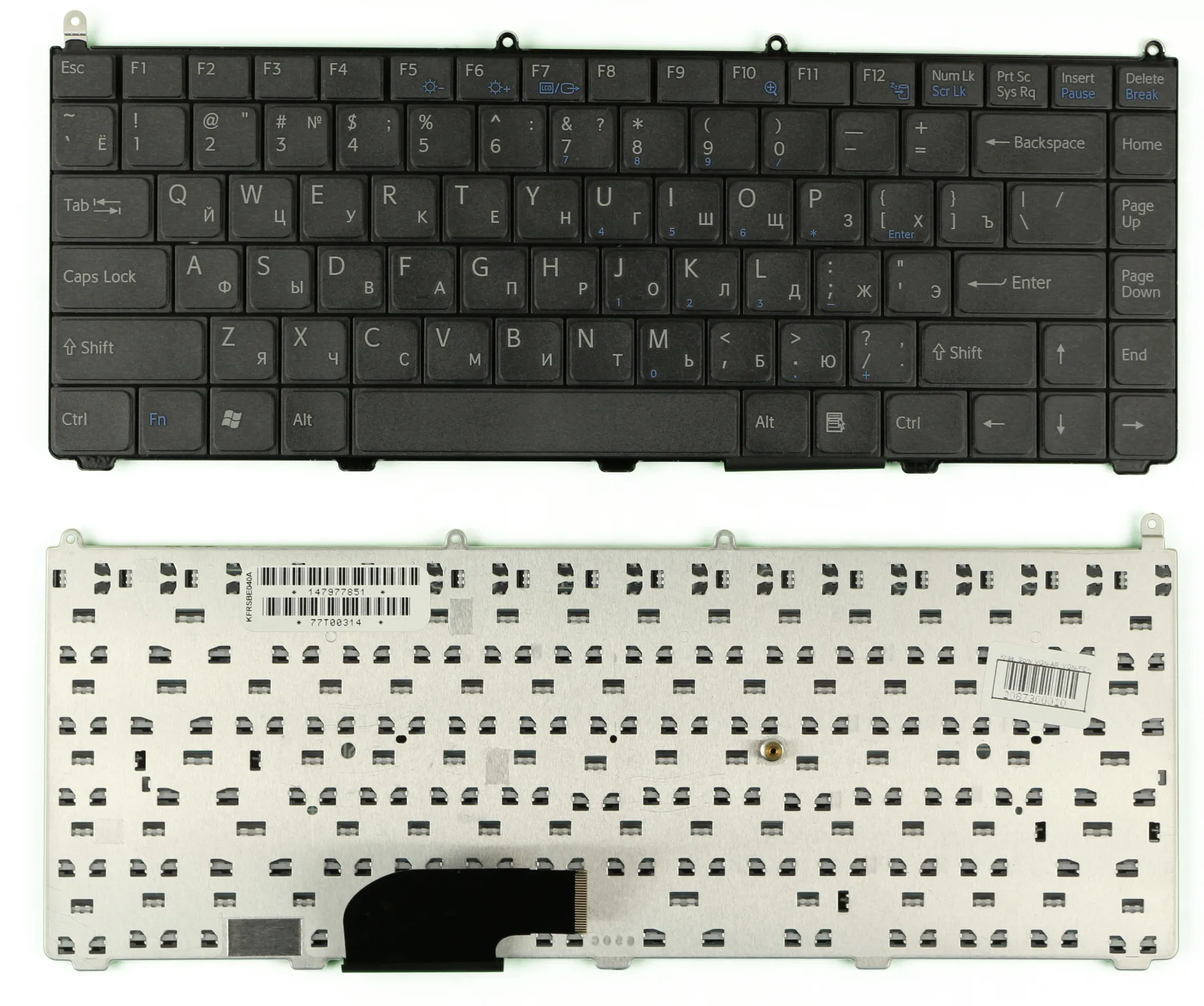 Клавиатура для Sony VGN AR190G черная|Клавиатуры замены| |