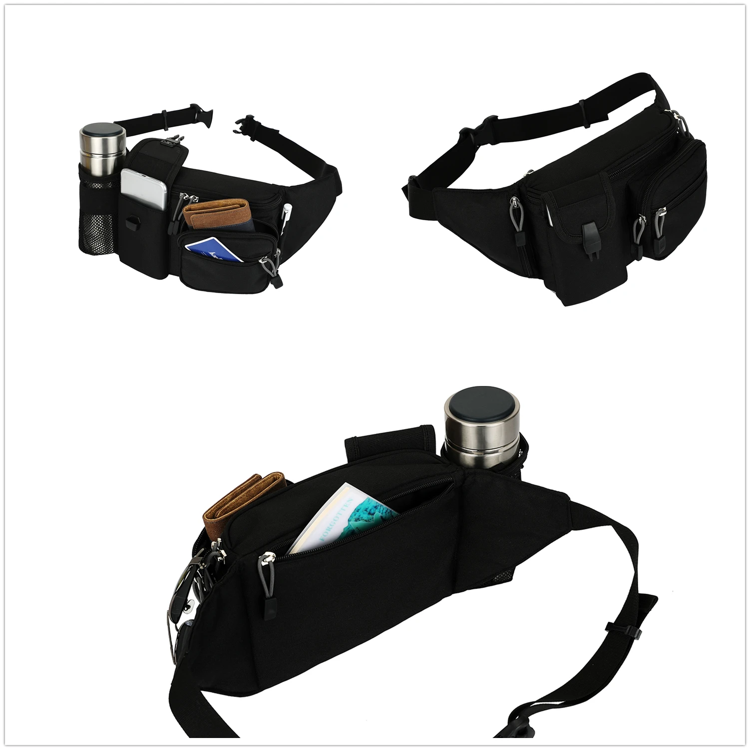 Outdoor Backpack Sports Military Shoulder Bag Waist Bag Hiking Mountaineering Camping Hunting Fishing